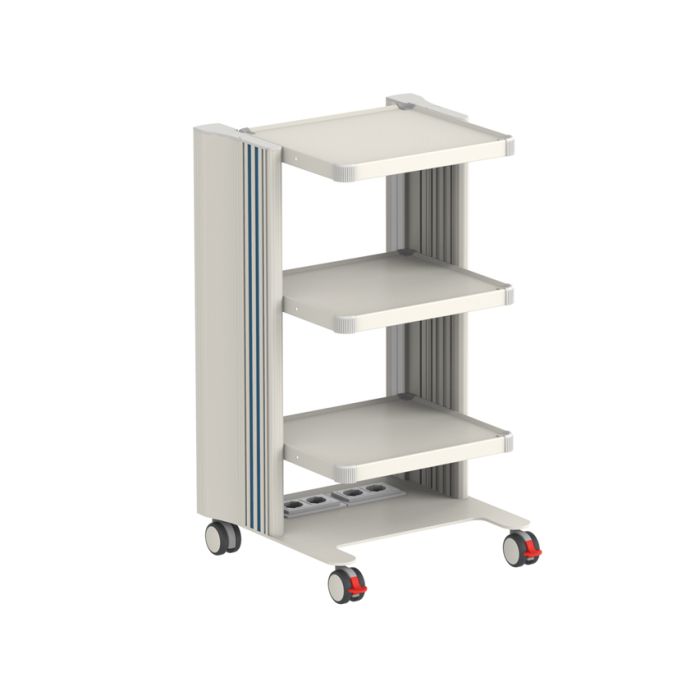 CARRELLO EASY POWER 3 ripiani 40x36 cm con base