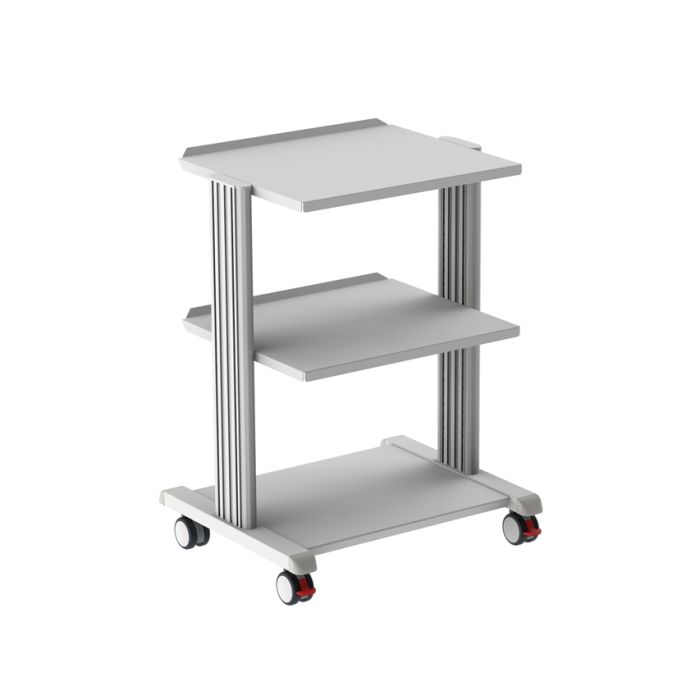 CARRELLO SMART 2 ripiani 50x42 cm con base 