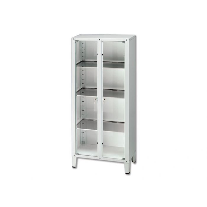 Vetrina armadio per ambulatorio medico-2 ante-Gima