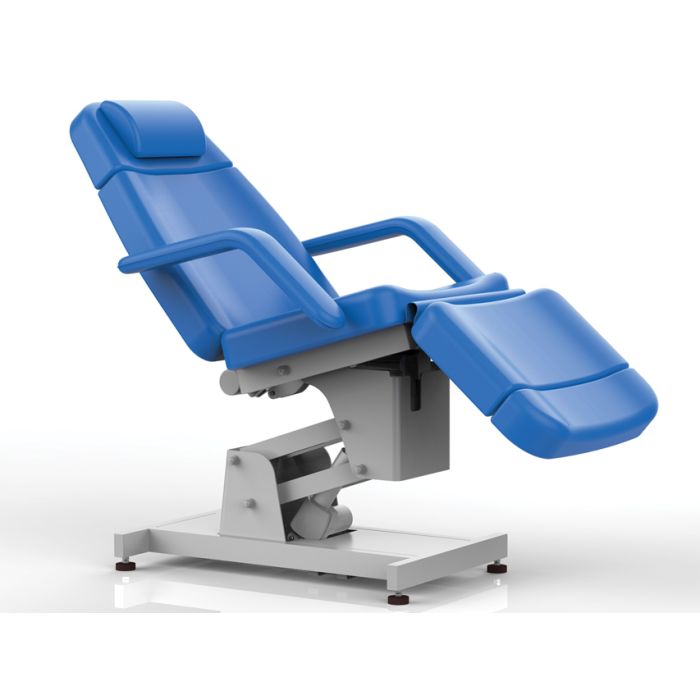 POLTRONA AMIRA elettrica 2 motori azzurra