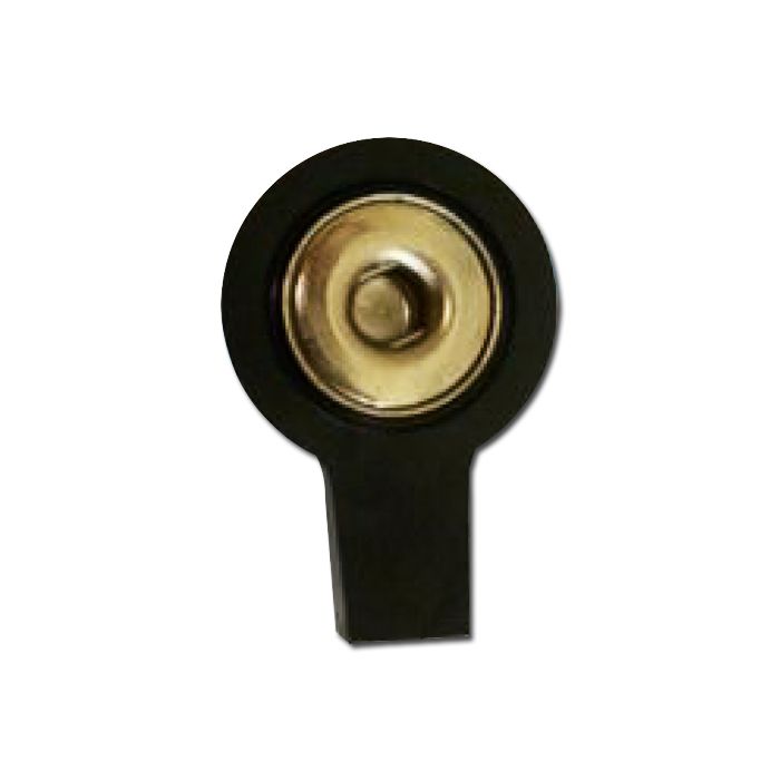 Adattatori a clip neri 2 mm conf. 10 pz-Gima