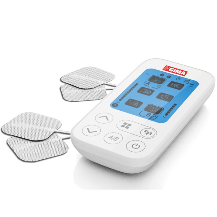 Dispositivo elettroterapeutico a 2 canali con 6 programmi-Gima