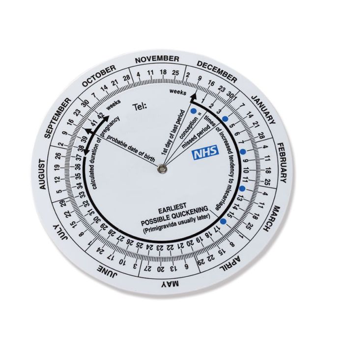 Disco gravidanza conf. 10 pz-Gima