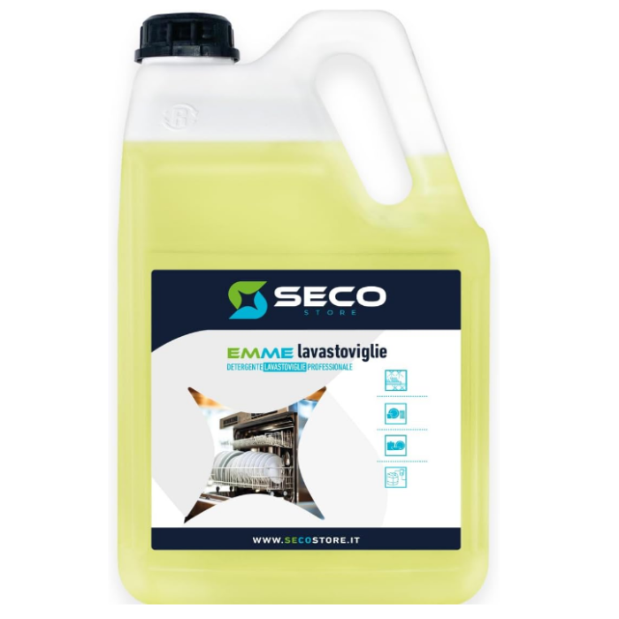 SECOSTORE EMME LAVASTOVIGLIE detergente lavastoviglie concentrato professionale 6 kg