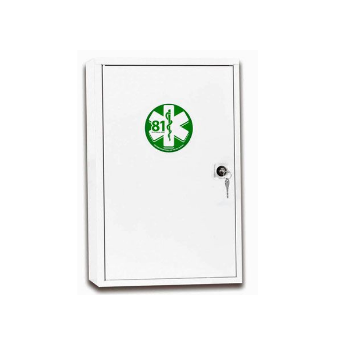 PVS Cassetta/armadietto pronto soccorso in metallo allegato 1 completa