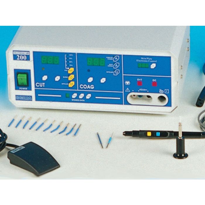 Elettrobisturi diatermo MB 200 - mono/bipolare - 200 watt Gima