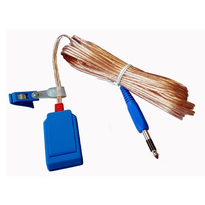 Cavo per placche monouso e in metallo per elettrobisturi  - connettore 6,3 mm con spaziatore - 5 m 