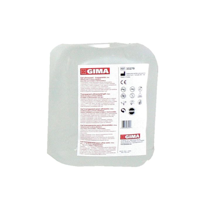 GEL ULTRASUONI TRASPARENTE GIMA sacca 5 litri conf. 2 pezzi