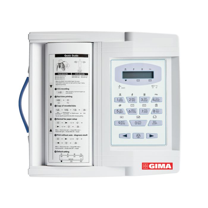 Nuovo ECG CARDIOGIMA 12: 3-6-12 canali-Gima