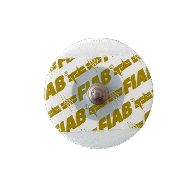 Fiab F9060P Elettrodo monouso Ecg circolare Ø 40 mm, connessione a clip PEDIATRICO conf. 50 pezzi