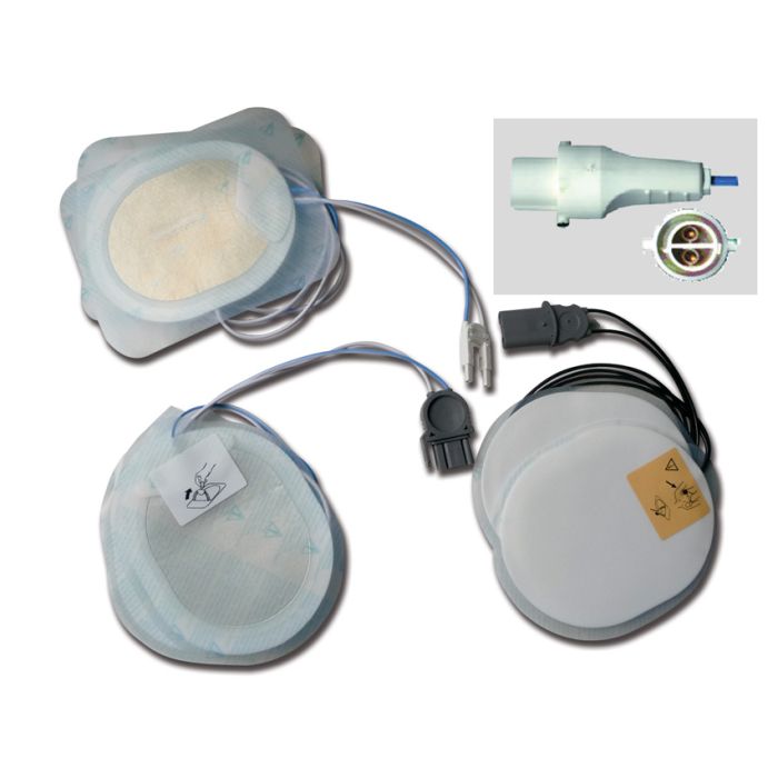 PLACCHE COMPATIBILI per defib. Agilent-H.P., Laerdal vedere anche 55022 