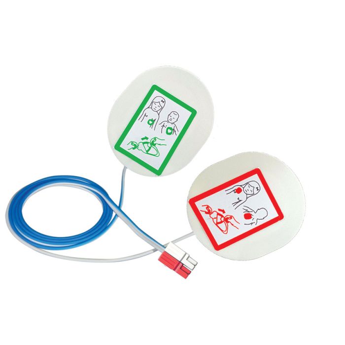 PLACCHE PEDIATRICHE COMPATIBILI per defib. Cardiac S. e GE vedere anche 55002 