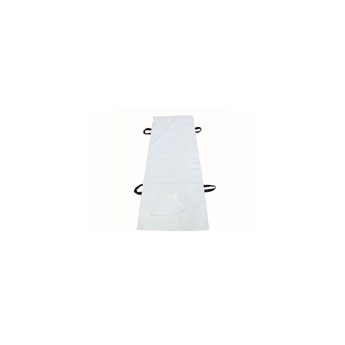 Sacco salma in vinile bianco chiusura a “U” e 4 maniglie 210x90 cm Gima