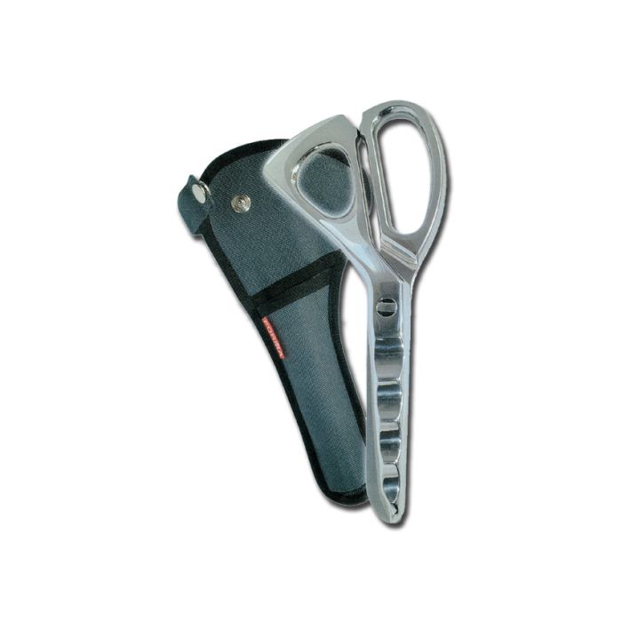 Forbici di emergenza in acciaio inox 23,5x10,8 cm, con fodero Gima