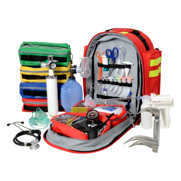 Zaino emergenza GIMA 9 Kit completo pronto soccorso Gima