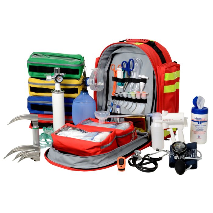 Zaino emergenza kit pronto soccorso GIMA 11 completo Gima