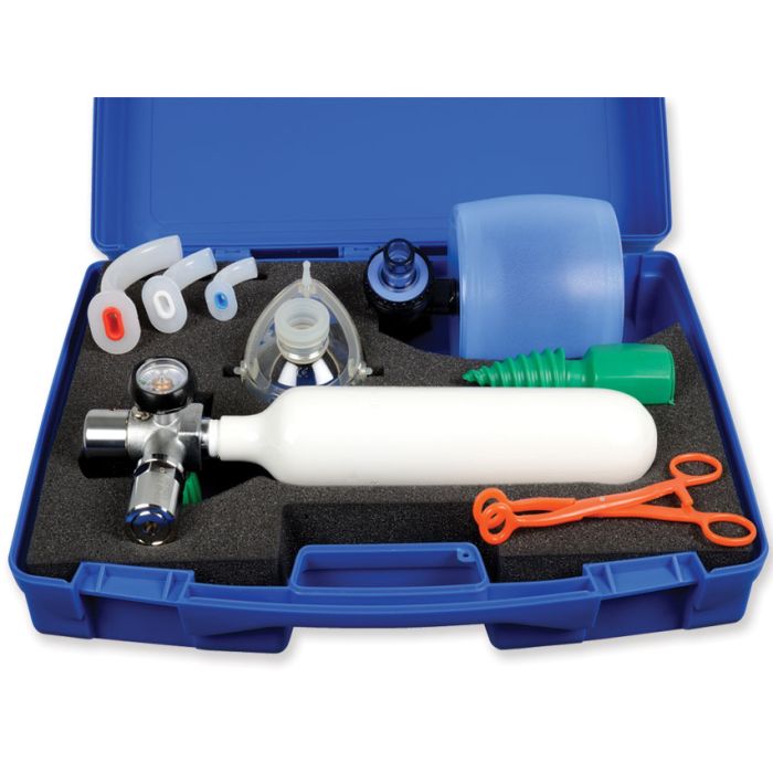 Cassette Speed-2 con bombola UNI (vuota) kit pronto soccorso rianimazione 