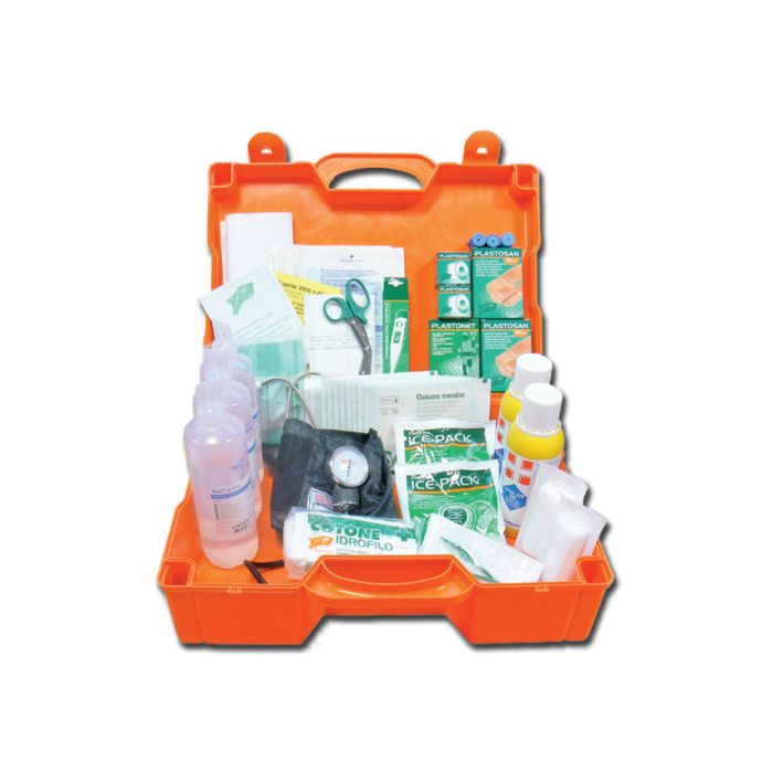 Kit pronto soccorso grande in valigetta plastica "1" Gima