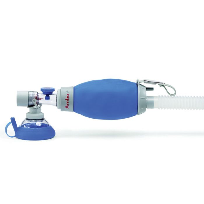 Pallone Ambu Mark IV Pediatrico Lattice-Free Con Mascherina N°0A e Tubo Ossigeno