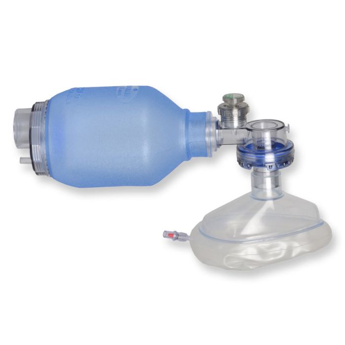 Pallone Rianimazione Pediatrico PVC monouso con mascherina Gima