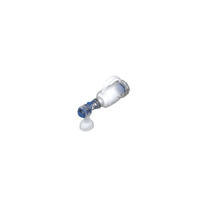 Pallone rianimatore adulto in silicone trasparente con mascherina n1 autoclavabile