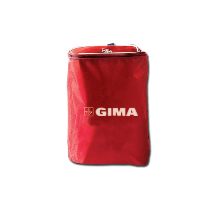 Borsa in nylon rossa per palloni rianimatori 18.5x15x h 30 Gima