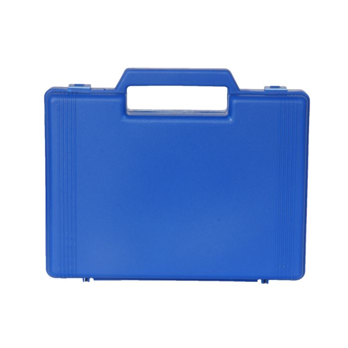 Cassetta in plastica blu vuota senza spugna 235x195x45 mm Gima