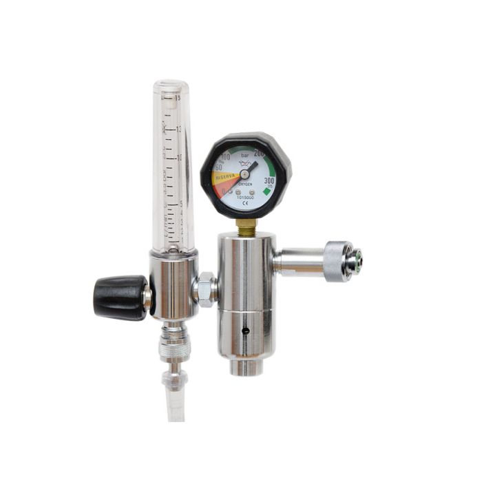 Riduttore di pressione DIN con umidificatore e valvola Gima