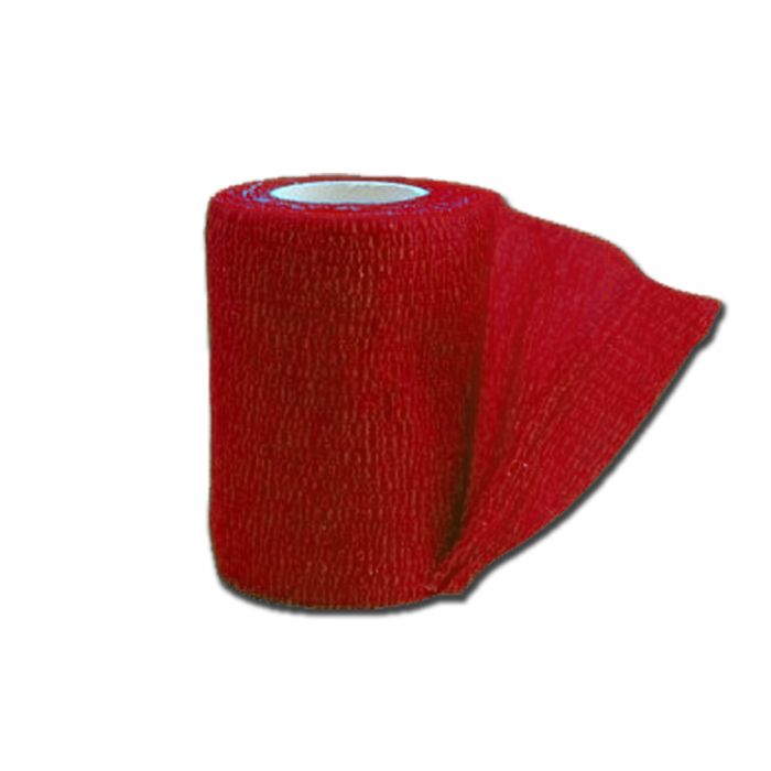 BENDA ELASTICA COESIVA TNT 4,5 m x 7,5 cm - rossa Gima conf. 10 pezzi