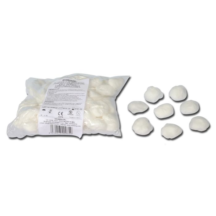 Tamponi Rotondi Garza Cotone Ø50 mm conf. 100 pz Gima