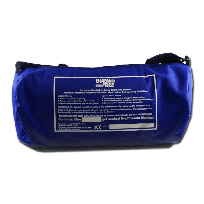 Coperta antifuoco primo soccorso ustioni BURN FREE 244x152 cm Gima