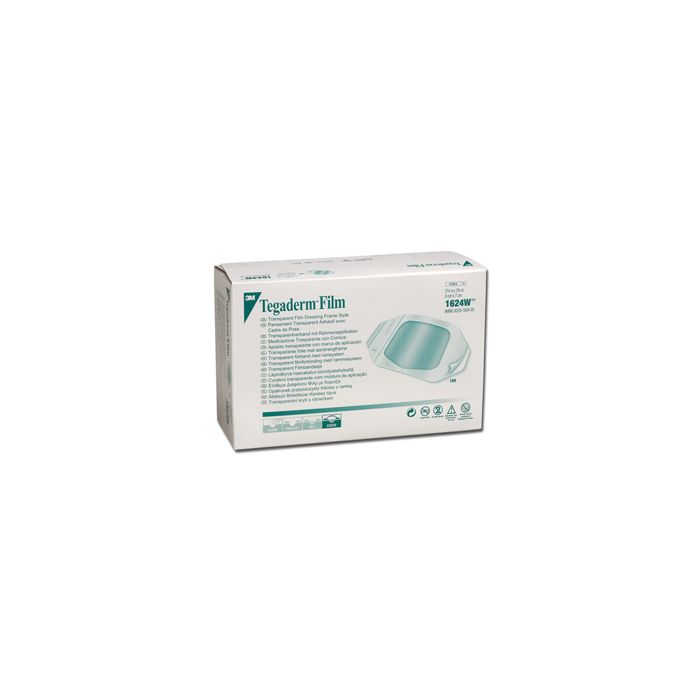 TEGADERM 3M medicazione trasparente impermeabile e sterile 6 x 7 cm conf. 100 pezzi