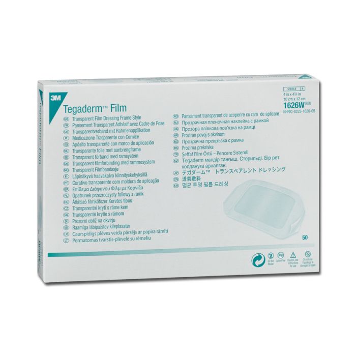 TEGADERM 3M medicazione trasparente impermeabile e sterile 10  x 12 cm conf. 50 pezzi