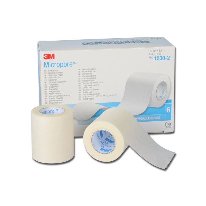 MICROPORE 3M cerotto per fissaggio in tnt h 51 mm x 9,14 m conf. 6 pezzi