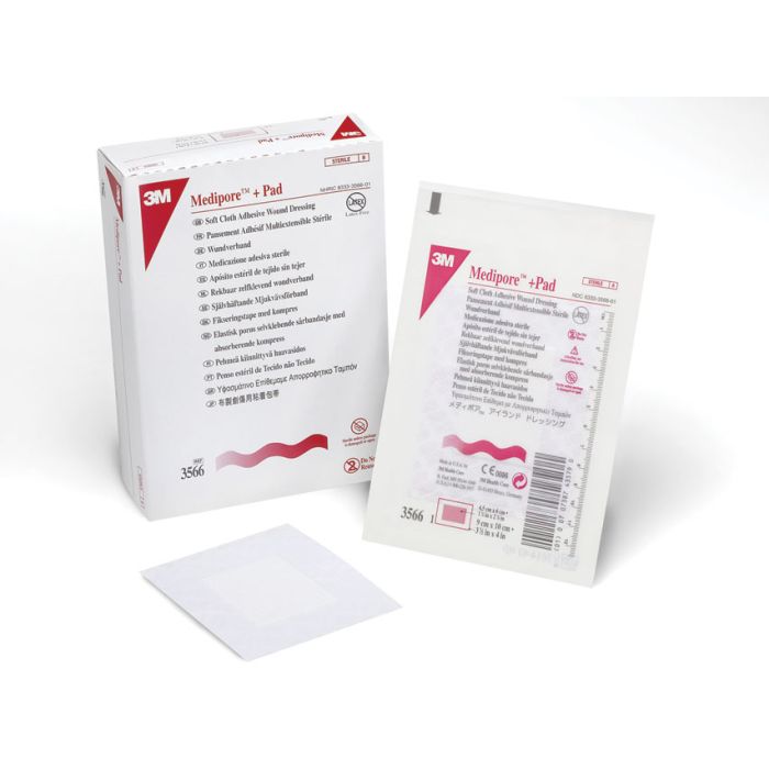 MEDIPORE 3M + PAD 10 x 10 cm conf. 25 pezzi