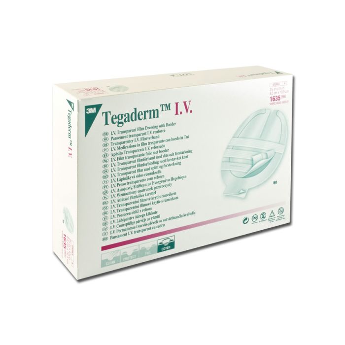 TEGADERM 3M I.V. STRIPS 8,5x10,5 cm conf. 50 pezzi