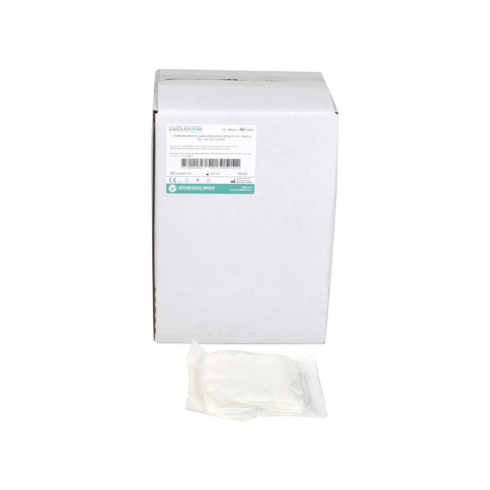 Tamponi di Cotone Sterili 10x10 cm dispenser conf. 150 pz
