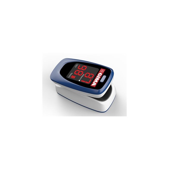 Pulsoximetro da Dito OXY-2 Multilingua per Uso Domestico e Clinico Gima