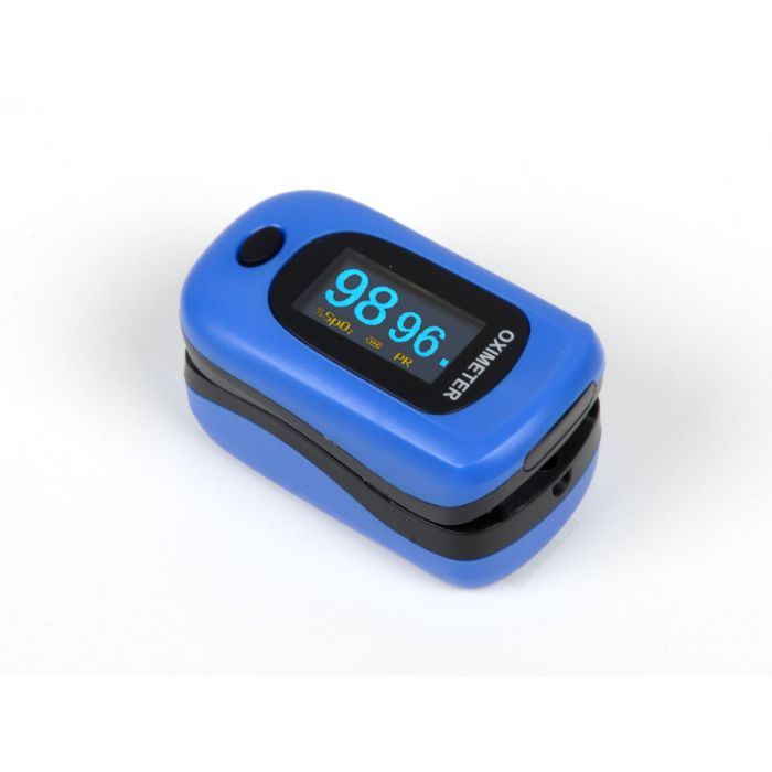 Pulsoximetro OXY-4 Blu con Display a Colori e Sensori di Precisione Gima