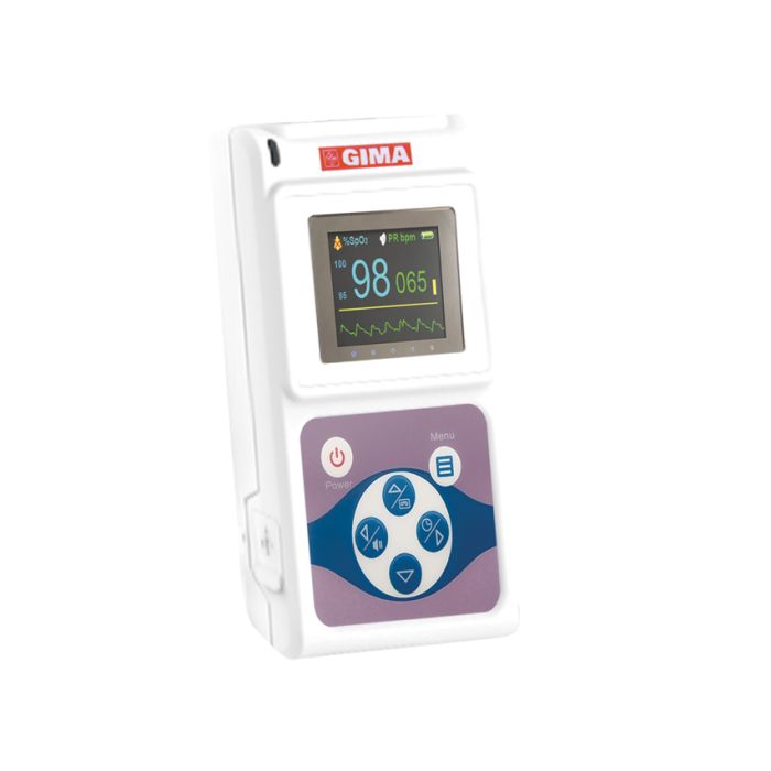 Pulsoximetro Portatile OXY-50 con Display a Colori e Software Monitoraggi Gima