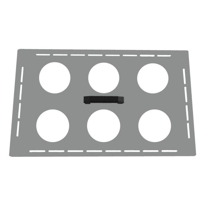 Supporto bicchieri 6x600ml pulitrici a ultrasuoni BRANSON (cod.35531-3)