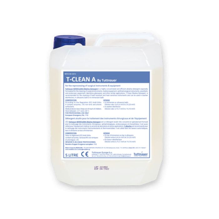 Detergente alcalino T-CLEAN A 5 lt TUTTNAUER