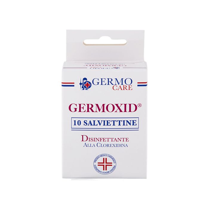 Salviettine alla clorexidina scatola da 10 salv-conf. 120 pz-Gima