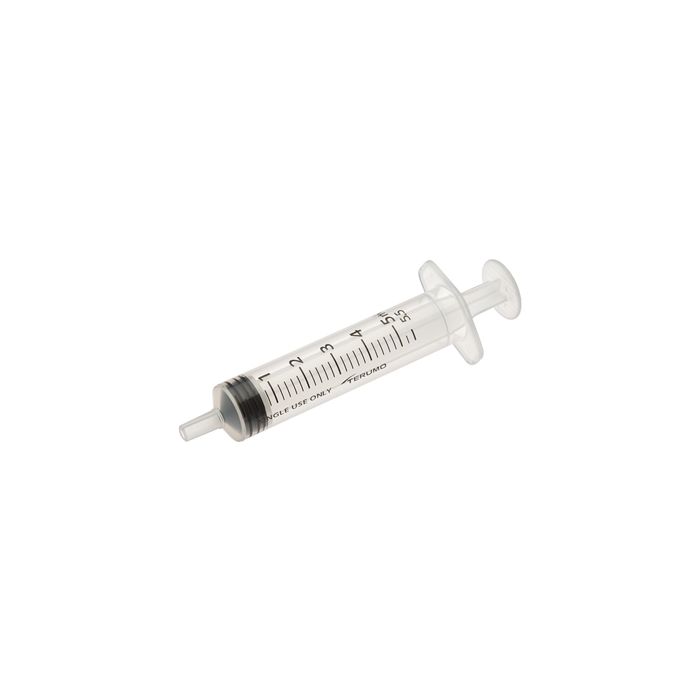 SIRINGHE SENZA AGO TERUMO 5 ml - Luer Slip concentrico -  sterili conf. 100 pezzi