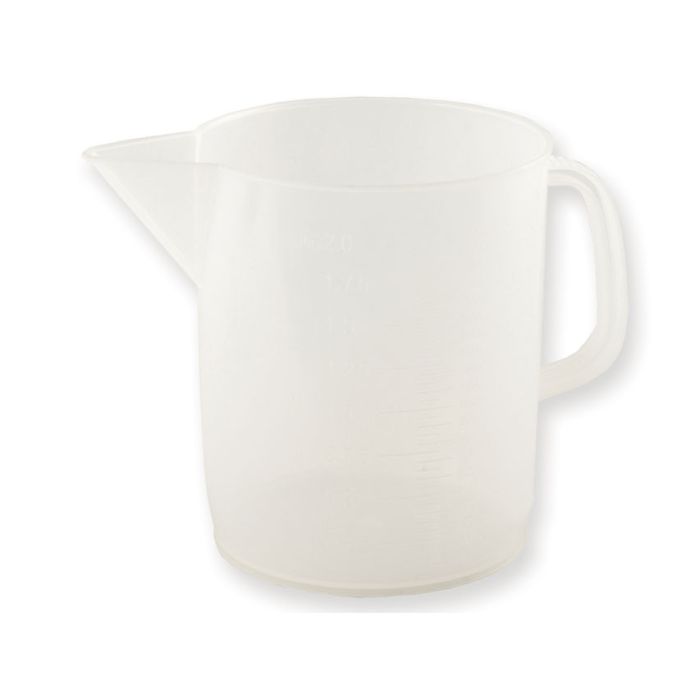 BOTTIGLIA GRADUATA 2000 ml in plastica 