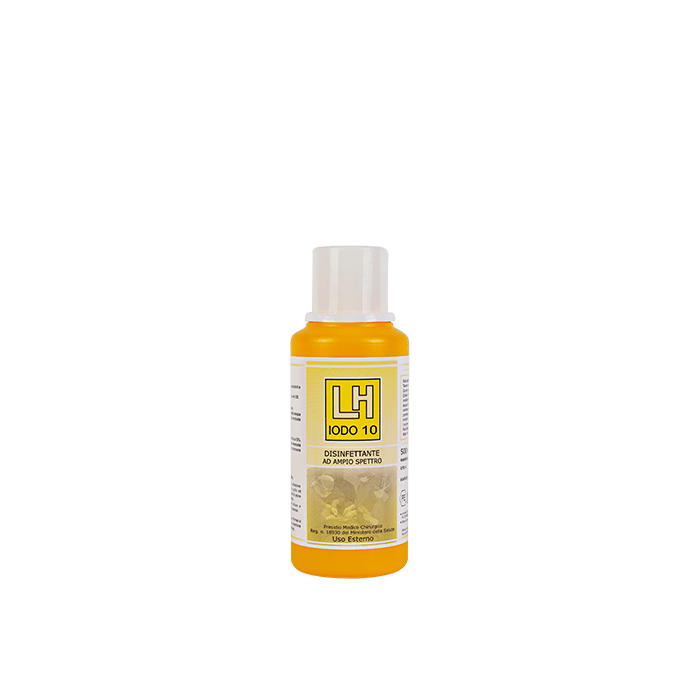 Lombarda H Iodopovidone disinfettante LH Iodo 10 - 500 ML
