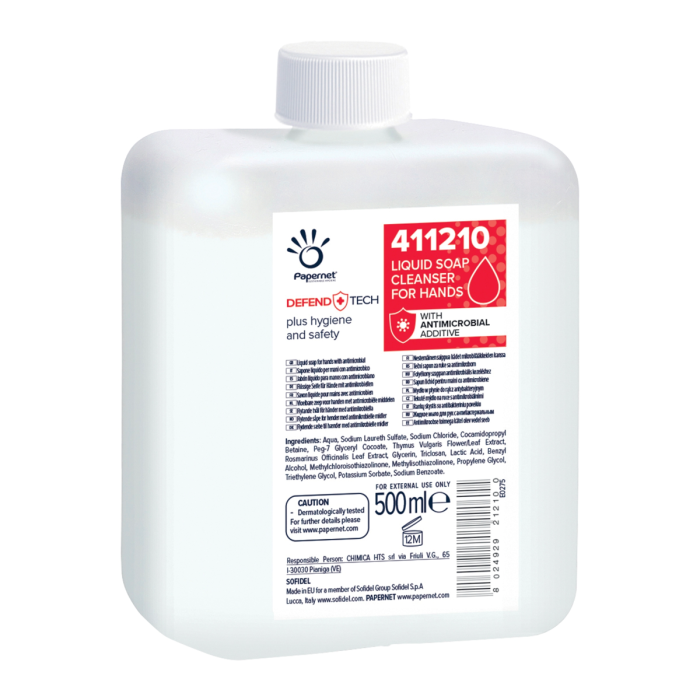 Papernet Sapone Antimicrobico in Cartuccia con tecnologia Defend Tech COD. 411210