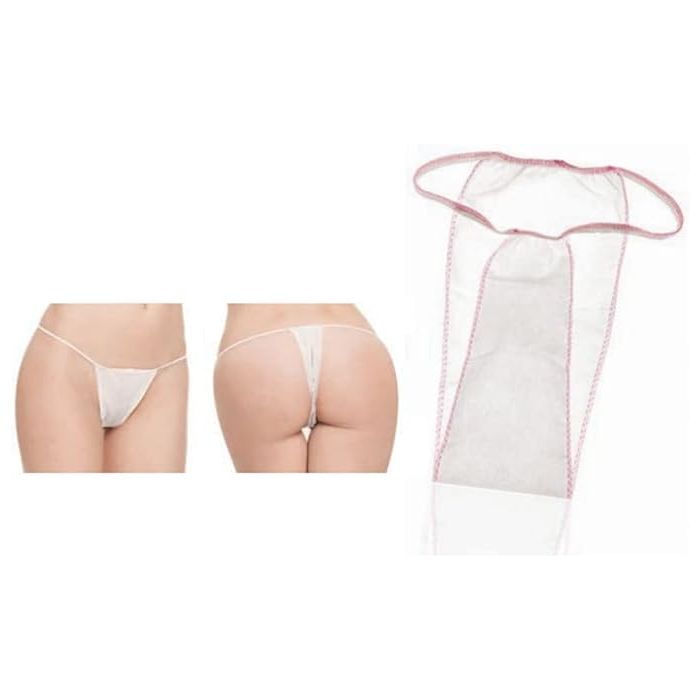 Tanga donna monouso imbustato singolo 100 pezzi