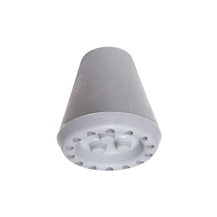 PUNTALI DI GOMMA PER STAMPELLE tubo 19 mm, base 47 mm conf. 2 pz