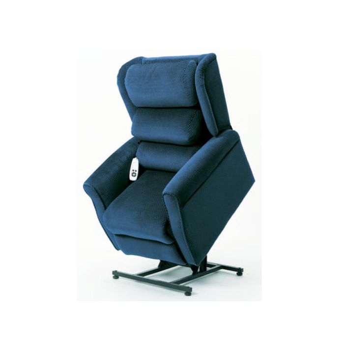 POLTRONA RELAX ELEVABILE GINEVRA 2 motori - blu 